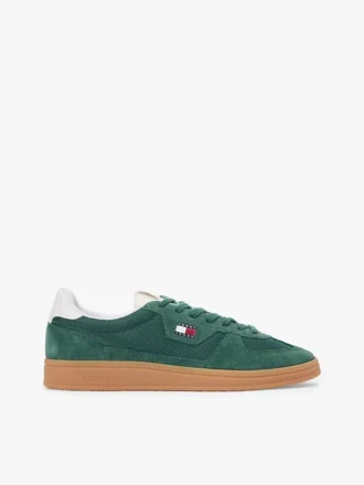Tommy Jeans skatesneakers i blandade texturer