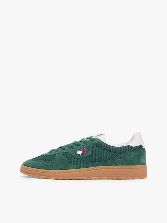 Tommy Jeans skatesneakers i blandade texturer Tommy Jeans skatesneakers i blandade texturer