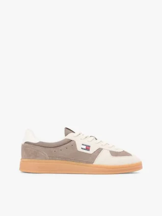Tommy Jeans skatesneakers i mocka