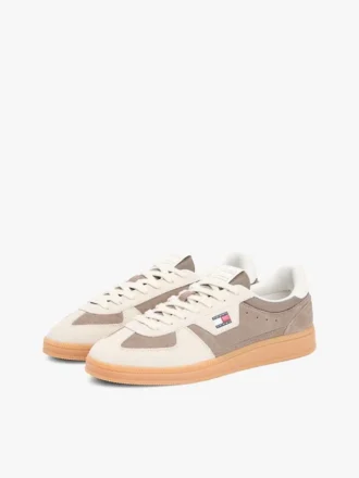 Tommy Jeans skatesneakers i mocka