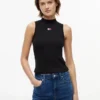 Tommy Jeans Slim Fit Mockneck Tank Top Tommy Jeans Slim Fit Mockneck Tank Top