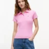 Tommy Jeans Slim Fit Rib-Knit Polo