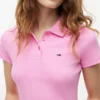 Tommy Jeans Slim Fit Rib-Knit Polo