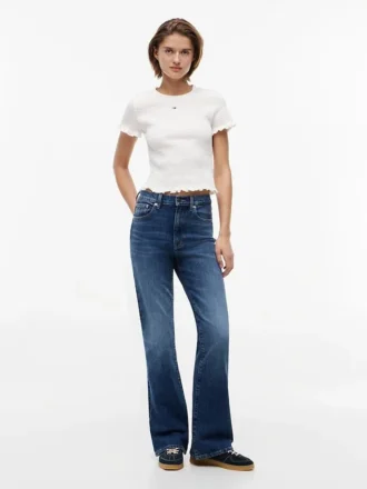 Tommy Jeans Slim Fit Shirred T-shirt