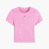 Tommy Jeans Slim Fit Shirred T-shirt
