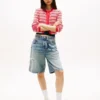 Tommy Jeans Slim Fit Striped Cardigan Tommy Jeans Slim Fit Striped Cardigan