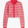 Tommy Jeans Slim Fit Striped Cardigan Tommy Jeans Slim Fit Striped Cardigan