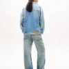 Tommy Jeans slitna Jeansjacka Tommy Jeans slitna Jeansjacka
