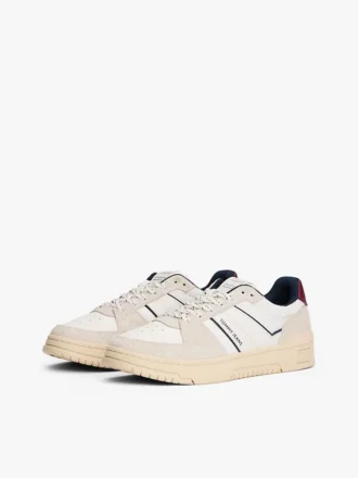 Tommy Jeans sneakers i mocka med cupsole