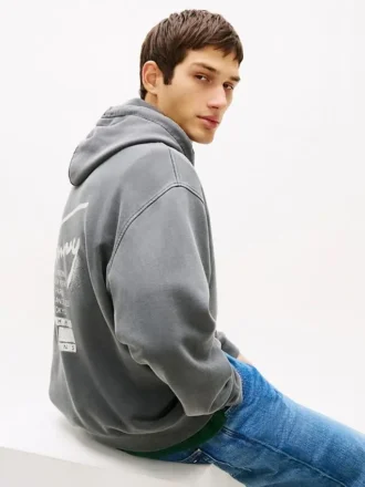 Tommy Jeans Spray Paint Logo Hoodie