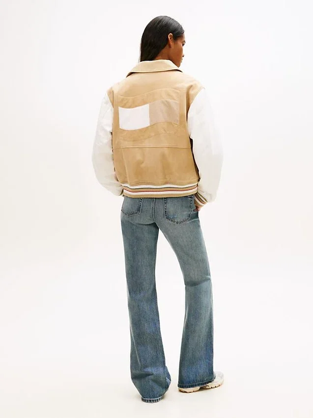 Tommy Jeans Suede Varsity Jacket Tommy Jeans Suede Varsity Jacket