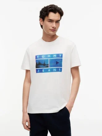Tommy Jeans T-shirt med fotomotiv