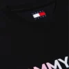 Tommy Jeans T-shirt med gradientlogotyp Tommy Jeans T-shirt med gradientlogotyp