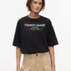 Tommy Jeans T-shirt med kristallogotyp Tommy Jeans T-shirt med kristallogotyp