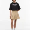 Tommy Jeans T-shirt med kristallogotyp Tommy Jeans T-shirt med kristallogotyp