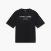 Tommy Jeans T-shirt med kristallogotyp Tommy Jeans T-shirt med kristallogotyp