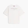 Tommy Jeans T-shirt med kristallogotyp Tommy Jeans T-shirt med kristallogotyp