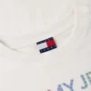 Tommy Jeans T-shirt med kristallogotyp Tommy Jeans T-shirt med kristallogotyp