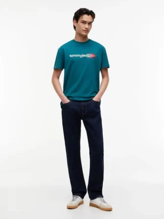 Tommy Jeans T-shirt med logotyp