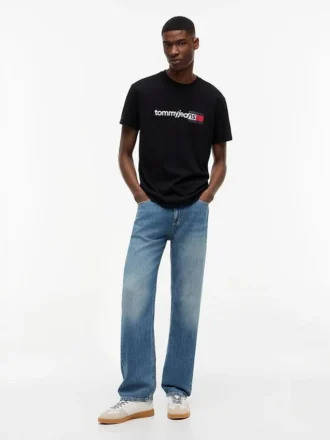 Tommy Jeans T-shirt med logotyp