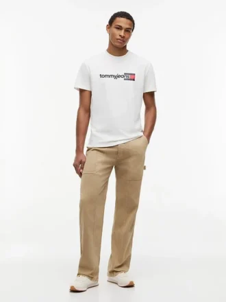 Tommy Jeans T-shirt med logotyp