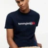 Tommy Jeans T-shirt med logotyp