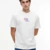 Tommy Jeans T-shirt med Multi-Crest-logotyp Tommy Jeans T-shirt med Multi-Crest-logotyp