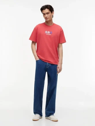 Tommy Jeans T-shirt med Multi-Crest-logotyp