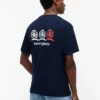 Tommy Jeans T-shirt med Multi-Crest-logotyp