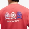 Tommy Jeans T-shirt med Multi-Crest-logotyp