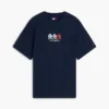 Tommy Jeans T-shirt med Multi-Crest-logotyp