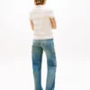 Tommy Jeans T-shirt med ränder i normal passform