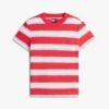 Tommy Jeans T-shirt med ränder i normal passform