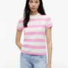 Tommy Jeans T-shirt med rugbystreck Tommy Jeans T-shirt med rugbystreck