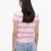 Tommy Jeans T-shirt med rugbystreck Tommy Jeans T-shirt med rugbystreck