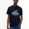 Tommy Jeans T-shirt med seglingslogotyp
