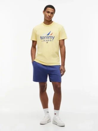 Tommy Jeans T-shirt med seglingslogotyp