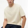 Tommy Jeans T-shirt med slitet logo Tommy Jeans T-shirt med slitet logo