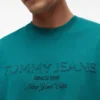 Tommy Jeans T-shirt med slitet logo Tommy Jeans T-shirt med slitet logo