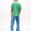 Tommy Jeans T-shirt med slitet logo Tommy Jeans T-shirt med slitet logo