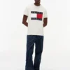 Tommy Jeans T-shirt med stort flagglogo Tommy Jeans T-shirt med stort flagglogo
