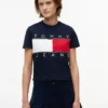 Tommy Jeans T-shirt med stort flaggmärke Tommy Jeans T-shirt med stort flaggmärke