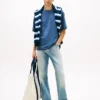 Tommy Jeans T-shirt med vågiga flaggor Tommy Jeans T-shirt med vågiga flaggor