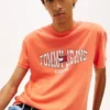 Tommy Jeans T-shirt med vågigt flaggmönster Tommy Jeans T-shirt med vågigt flaggmönster