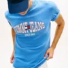 Tommy Jeans T-shirt med vågigt flaggmönster Tommy Jeans T-shirt med vågigt flaggmönster