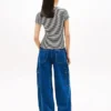 Tommy Jeans T-shirt med volangkant Tommy Jeans T-shirt med volangkant