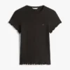 Tommy Jeans T-shirt med volangkant Tommy Jeans T-shirt med volangkant