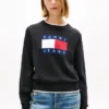 Tommy Jeans tröja med flagglogo Tommy Jeans tröja med flagglogo
