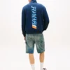 Tommy Jeans-tröja med logotyp och kvartslång dragkedja Tommy Jeans-tröja med logotyp och kvartslång dragkedja