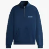 Tommy Jeans-tröja med logotyp och kvartslång dragkedja Tommy Jeans-tröja med logotyp och kvartslång dragkedja